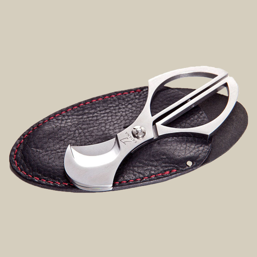 Nobdesign Cigar Cutter "Katana Mini" Silver