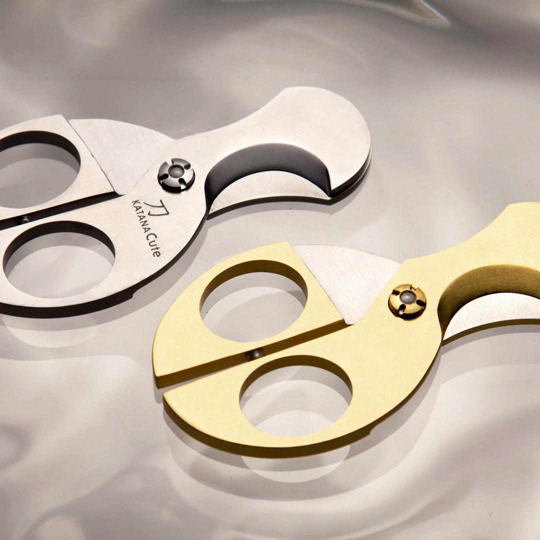 NOBDESIGN Cigar Cutter "KATANA CUTE" Gold