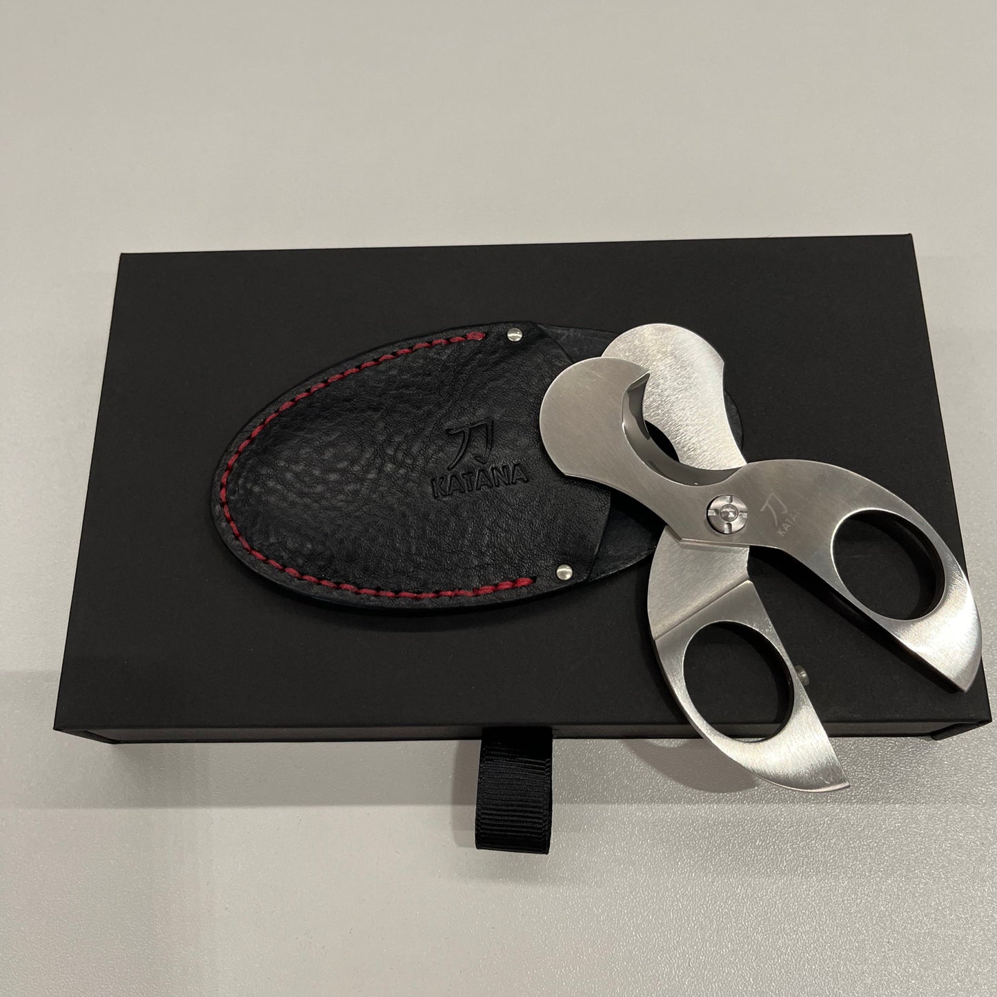 Nobdesign  Cigar Cutter "Katana Cute" Silver